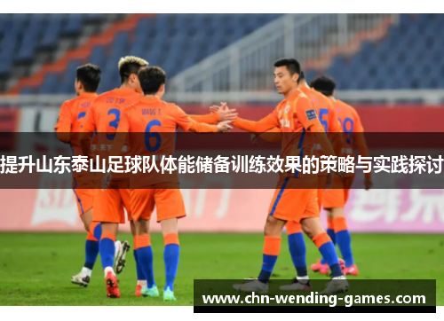 提升山东泰山足球队体能储备训练效果的策略与实践探讨 提升山东泰山足球队体能储备训练效果的策略与实践探讨