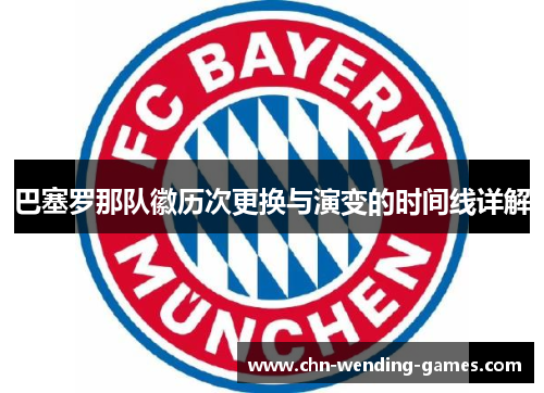 巴塞罗那队徽历次更换与演变的时间线详解